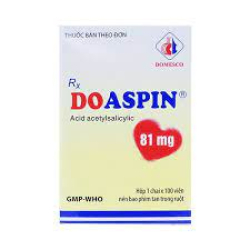 ASPIRIN (DOASPIN) - H/100 VIÊN - DMC