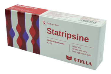 STATRIPSINE (alphachymotrypsin) - H/20 viên - stada