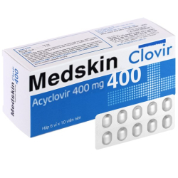 MEDSKIN CLOVIR 400 (H/60 VIÊN)