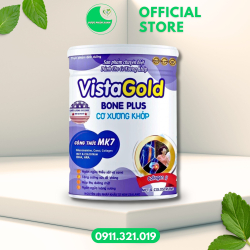 SỮA VISTAGOLD BONE PLUS (Từ 18 Tuổi Trở Lên) - Giúp Xương Chắc Khỏe, Giảm Đau Nhứt Xương Khớp (Lon/900g)