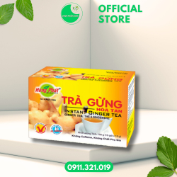 GỪNG HÒA TAN (NHỎ) - Hộp/10gói - Hùng Phát