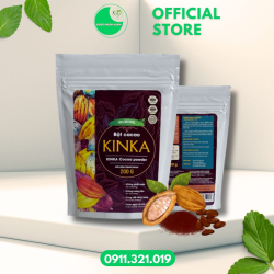 BỘT CACAO KINKA - Túi zip/200g - Trường Dương