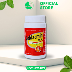 COLDACMIN FLU (Thuốc điều trị cảm cúm, sốt, sổ mũi) - Chai/100 viên - Dược Hậu Giang