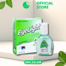 EYELIGHT (Dung dịch nhỏ mắt giúp giữ ẩm, làm mát mắt) - Chai/10ml - Dược Hậu Giang