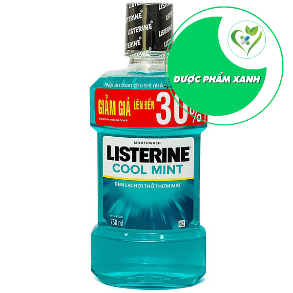 Listerine Nước súc miệng (Chai 750ml)